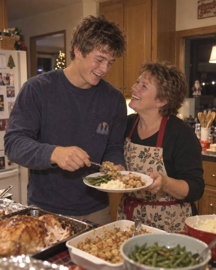 thanksgiving. the roll incident.